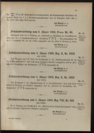 Verordnungsblatt für die Kaiserlich-Königliche Landwehr 19090118 Seite: 9