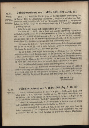 Verordnungsblatt für die Kaiserlich-Königliche Landwehr 19090309 Seite: 10