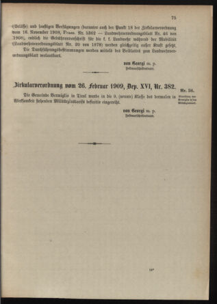 Verordnungsblatt für die Kaiserlich-Königliche Landwehr 19090309 Seite: 11