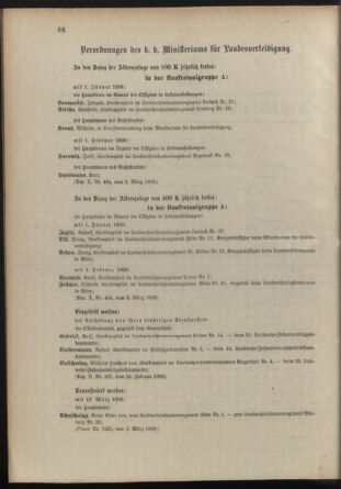 Verordnungsblatt für die Kaiserlich-Königliche Landwehr 19090309 Seite: 2