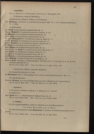 Verordnungsblatt für die Kaiserlich-Königliche Landwehr 19090423 Seite: 3