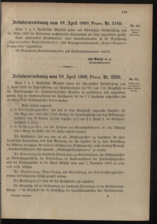 Verordnungsblatt für die Kaiserlich-Königliche Landwehr 19090423 Seite: 9