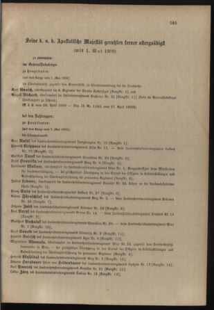 Verordnungsblatt für die Kaiserlich-Königliche Landwehr 19090428 Seite: 15