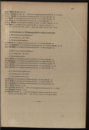 Verordnungsblatt für die Kaiserlich-Königliche Landwehr 19090428 Seite: 29