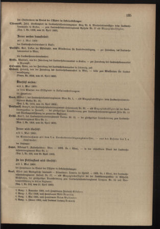 Verordnungsblatt für die Kaiserlich-Königliche Landwehr 19090428 Seite: 5