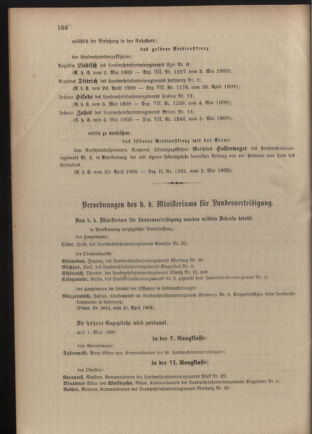 Verordnungsblatt für die Kaiserlich-Königliche Landwehr 19090508 Seite: 2