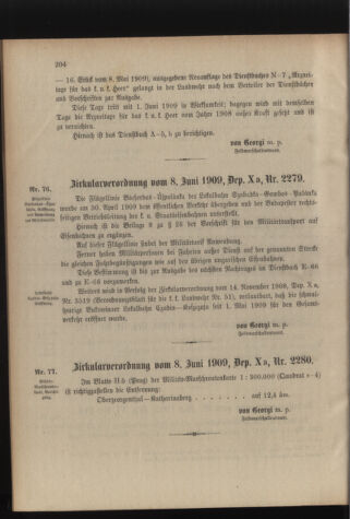 Verordnungsblatt für die Kaiserlich-Königliche Landwehr 19090618 Seite: 8