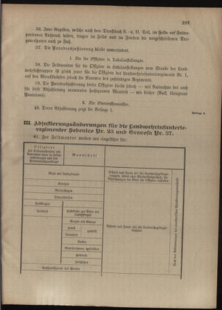 Verordnungsblatt für die Kaiserlich-Königliche Landwehr 19090721 Seite: 7