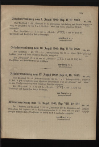 Verordnungsblatt für die Kaiserlich-Königliche Landwehr 19090818 Seite: 11