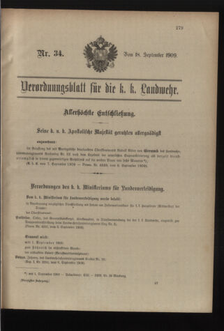 Verordnungsblatt für die Kaiserlich-Königliche Landwehr