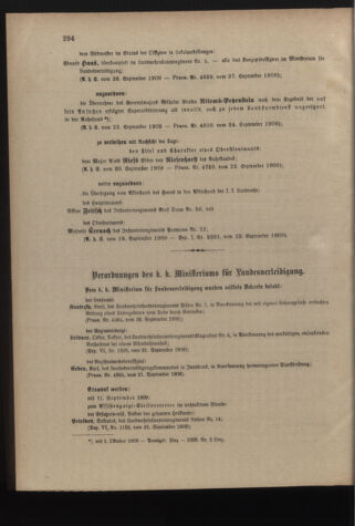 Verordnungsblatt für die Kaiserlich-Königliche Landwehr 19090928 Seite: 2