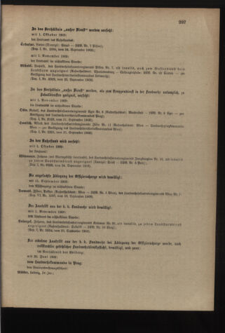 Verordnungsblatt für die Kaiserlich-Königliche Landwehr 19090928 Seite: 5