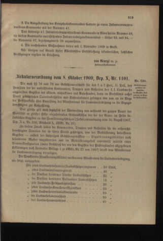 Verordnungsblatt für die Kaiserlich-Königliche Landwehr 19091018 Seite: 7