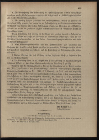 Verordnungsblatt für die Kaiserlich-Königliche Landwehr 19091129 Seite: 7