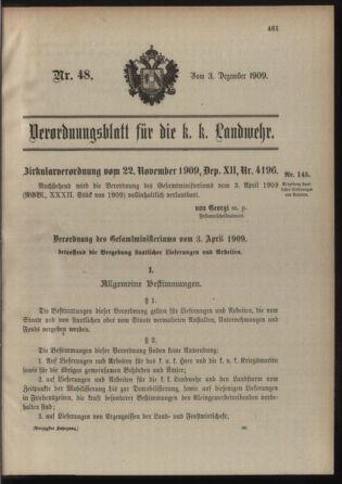 Verordnungsblatt für die Kaiserlich-Königliche Landwehr