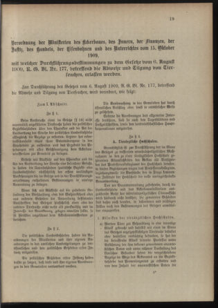 Verordnungsblatt für die Kaiserlich-Königliche Landwehr 19091224 Seite: 23