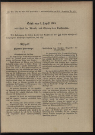 Verordnungsblatt für die Kaiserlich-Königliche Landwehr 19091224 Seite: 5