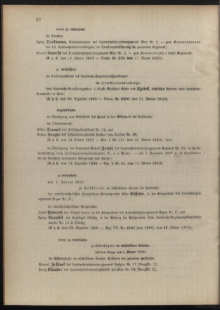 Verordnungsblatt für die Kaiserlich-Königliche Landwehr 19100118 Seite: 2