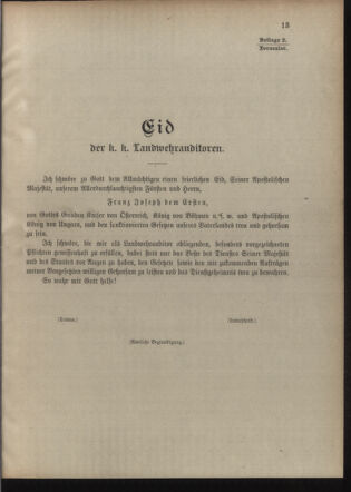 Verordnungsblatt für die Kaiserlich-Königliche Landwehr 19100208 Seite: 21