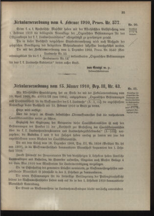 Verordnungsblatt für die Kaiserlich-Königliche Landwehr 19100208 Seite: 5