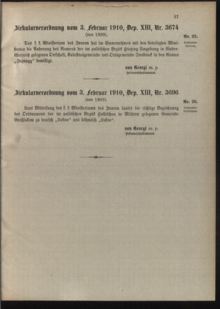 Verordnungsblatt für die Kaiserlich-Königliche Landwehr 19100208 Seite: 7