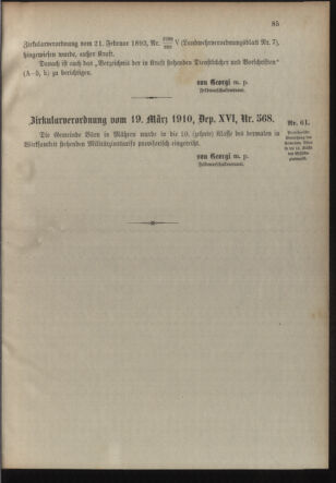 Verordnungsblatt für die Kaiserlich-Königliche Landwehr 19100330 Seite: 7