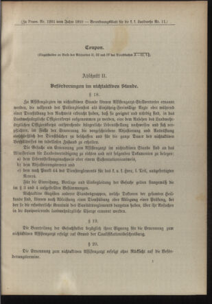 Verordnungsblatt für die Kaiserlich-Königliche Landwehr 19100330 Seite: 9