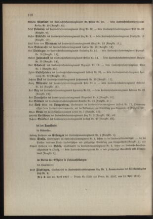 Verordnungsblatt für die Kaiserlich-Königliche Landwehr 19100426 Seite: 4