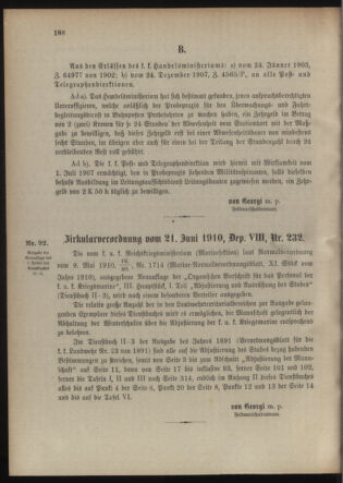 Verordnungsblatt für die Kaiserlich-Königliche Landwehr 19100628 Seite: 16