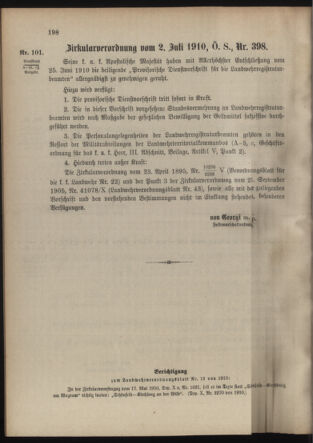 Verordnungsblatt für die Kaiserlich-Königliche Landwehr 19100708 Seite: 8