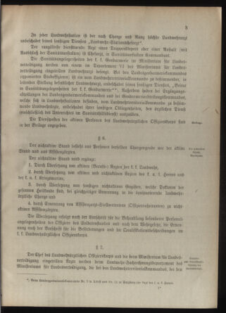 Verordnungsblatt für die Kaiserlich-Königliche Landwehr 19100728 Seite: 9