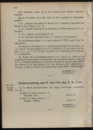 Verordnungsblatt für die Kaiserlich-Königliche Landwehr 19100809 Seite: 6