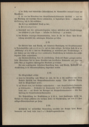 Verordnungsblatt für die Kaiserlich-Königliche Landwehr 19100829 Seite: 16