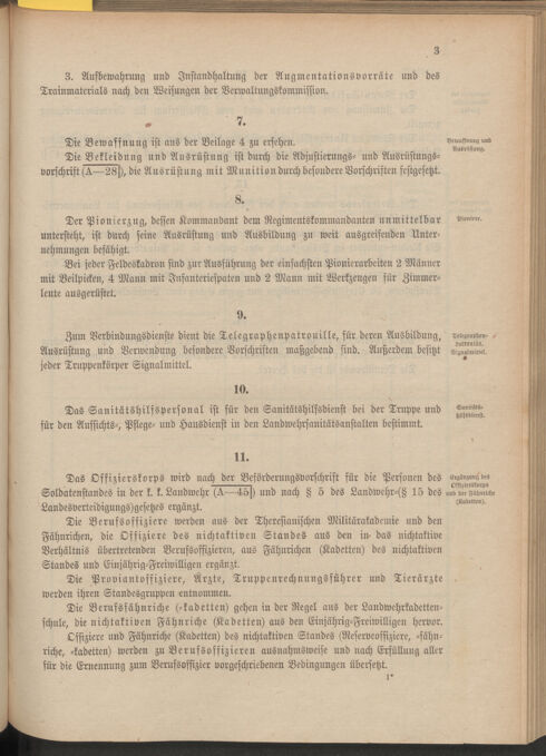 Verordnungsblatt für die Kaiserlich-Königliche Landwehr 19100921 Seite: 31