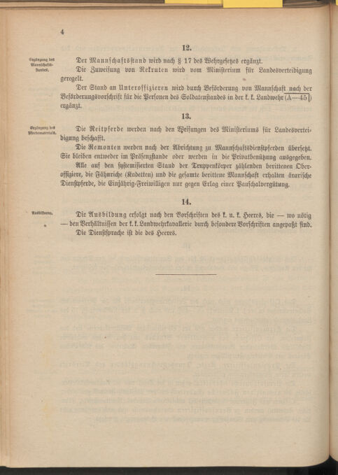 Verordnungsblatt für die Kaiserlich-Königliche Landwehr 19100921 Seite: 32