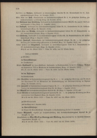 Verordnungsblatt für die Kaiserlich-Königliche Landwehr 19101026 Seite: 10