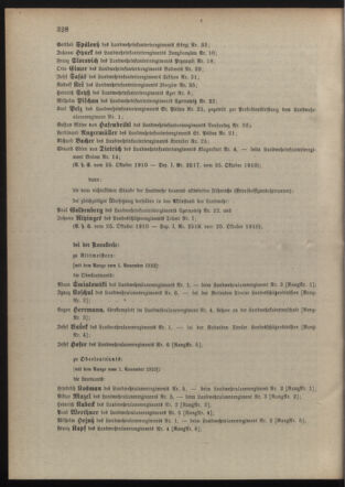 Verordnungsblatt für die Kaiserlich-Königliche Landwehr 19101026 Seite: 20