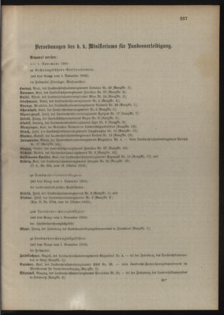 Verordnungsblatt für die Kaiserlich-Königliche Landwehr 19101026 Seite: 29