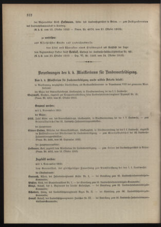 Verordnungsblatt für die Kaiserlich-Königliche Landwehr 19101026 Seite: 4