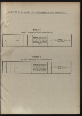 Verordnungsblatt für die Kaiserlich-Königliche Landwehr 19101118 Seite: 19