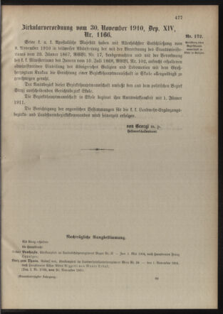 Verordnungsblatt für die Kaiserlich-Königliche Landwehr 19101207 Seite: 9