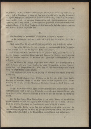 Verordnungsblatt für die Kaiserlich-Königliche Landwehr 19101217 Seite: 19