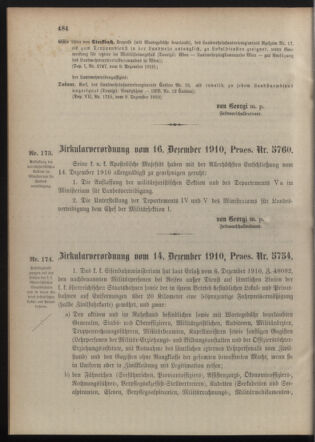 Verordnungsblatt für die Kaiserlich-Königliche Landwehr 19101217 Seite: 6