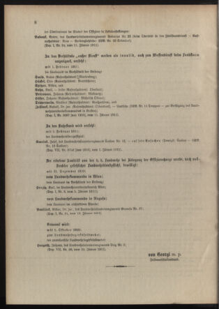 Verordnungsblatt für die Kaiserlich-Königliche Landwehr 19110118 Seite: 4