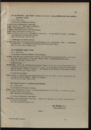 Verordnungsblatt für die Kaiserlich-Königliche Landwehr 19110218 Seite: 5