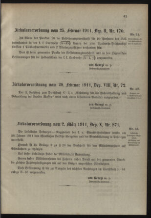 Verordnungsblatt für die Kaiserlich-Königliche Landwehr 19110308 Seite: 5