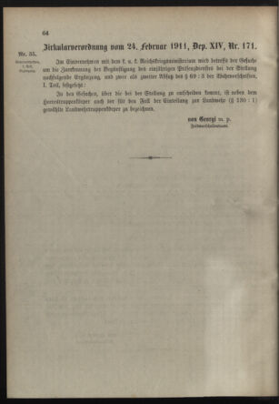 Verordnungsblatt für die Kaiserlich-Königliche Landwehr 19110308 Seite: 8