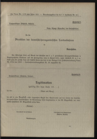 Verordnungsblatt für die Kaiserlich-Königliche Landwehr 19110324 Seite: 11