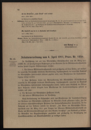 Verordnungsblatt für die Kaiserlich-Königliche Landwehr 19110408 Seite: 10