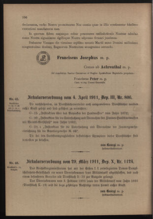 Verordnungsblatt für die Kaiserlich-Königliche Landwehr 19110408 Seite: 18